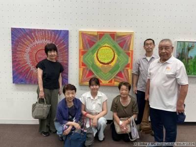 Kobayashi arigatou in Tokio with Kobayashi family